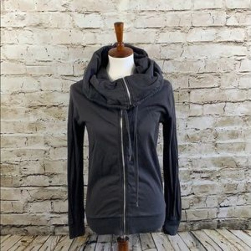 All Saints Men’s ZIP Funnel Hoodie